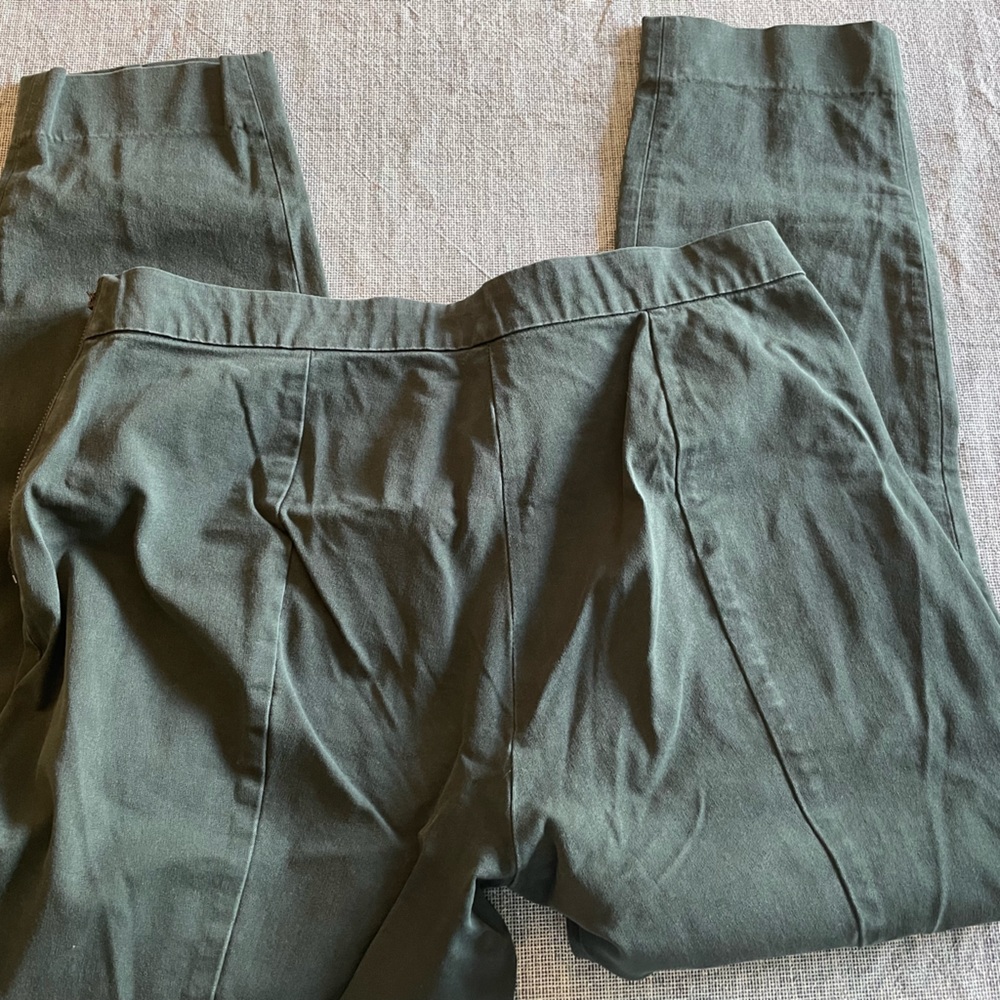 Everlane Womens 14 Work Pant Regular Dark Green - Picture 3 of 4